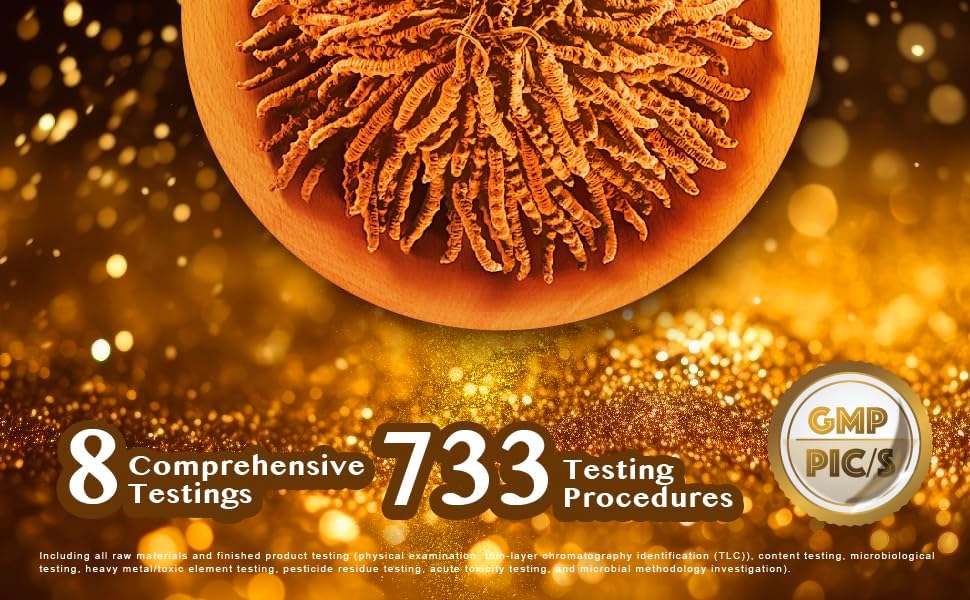 Wild Tibetan Cordyceps Capsules
